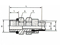 JSW系列鎖母式管接頭